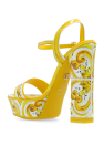 Dolce & Gabbana YELLOW Platform sandals
