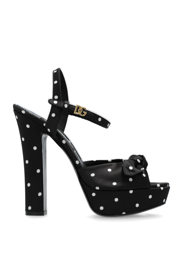 Dolce & Gabbana Sandały na platformie `Bianca`