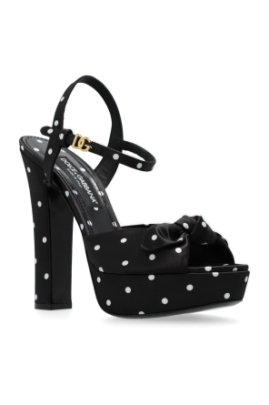 Dolce & Gabbana Sandały na platformie `Bianca`