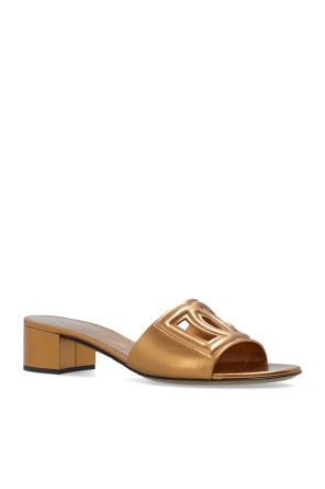 Dolce & Gabbana Heeled slides with logo