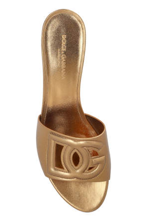 Dolce & Gabbana Heeled slides with logo