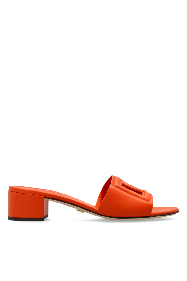 Leather heeled mules od Dolce & Gabbana