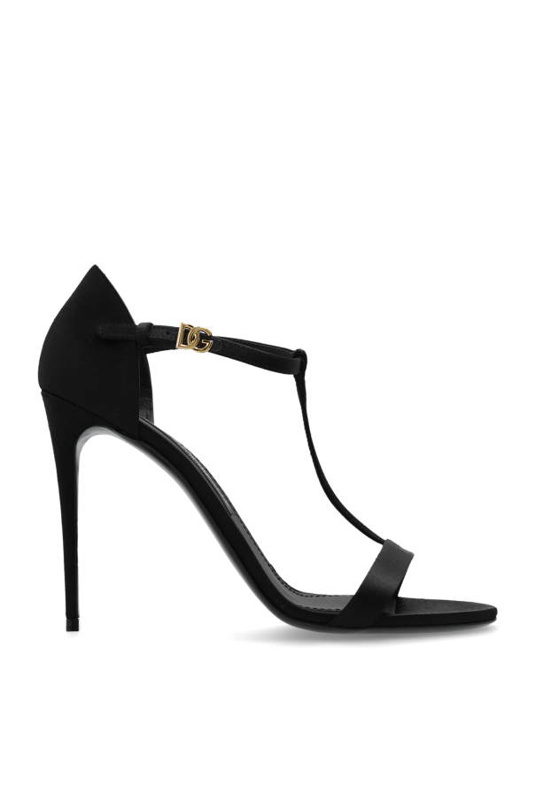 Dolce & Gabbana Satin high heel sandals