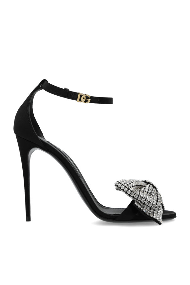 Dolce & Gabbana Heeled sandals with decorative bow