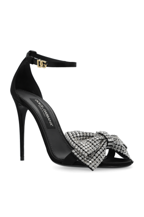 Dolce & Gabbana Heeled sandals with decorative bow