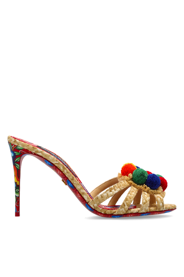 Heeled shoes with appliqués od Dolce & Gabbana