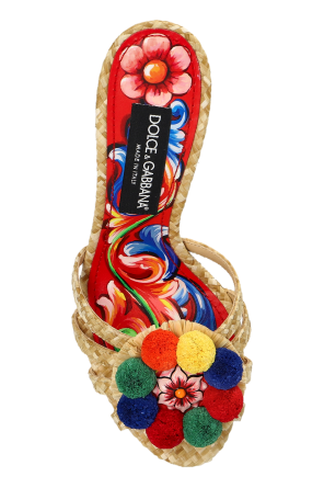 Dolce & Gabbana Heeled shoes with appliqués