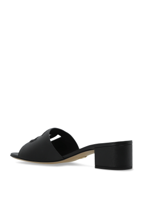 Dolce & Gabbana Sandalias de tacón con logo
