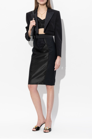 Dolce & Gabbana Heeled mules with an appliqué