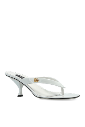 Dolce & Gabbana Leather heeled mules