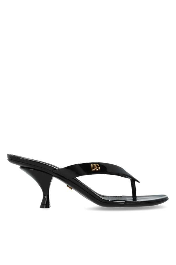 Leather heeled mules od Dolce & Gabbana