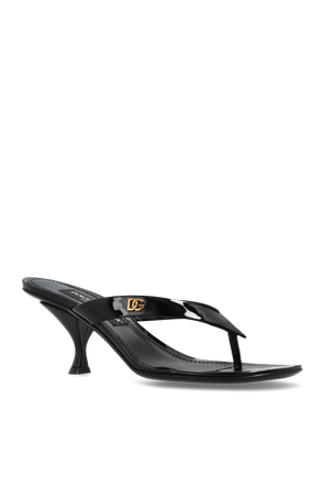 Dolce & Gabbana Sandalias de cuero de tacón