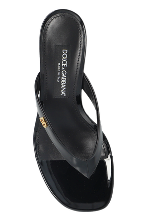 Dolce & Gabbana Sandalias de cuero de tacón