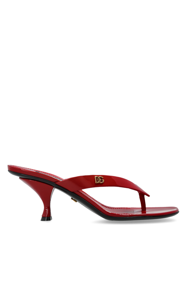Leather heeled mules od Dolce & Gabbana
