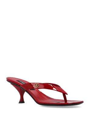 Dolce & Gabbana Leather heeled mules