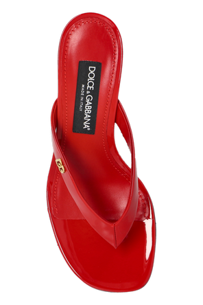 Dolce & Gabbana Leather heeled mules