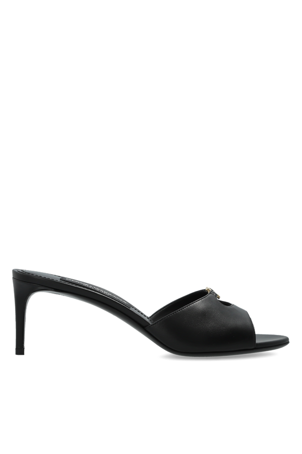 Leather heeled mules od Dolce & Gabbana