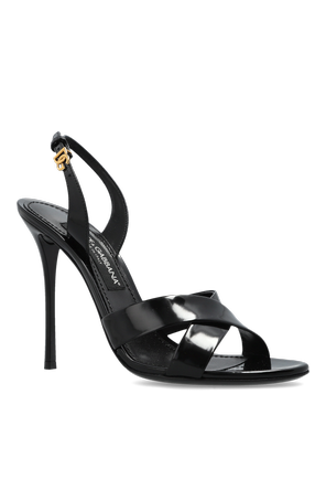 Dolce & Gabbana Leather Heeled Sandals