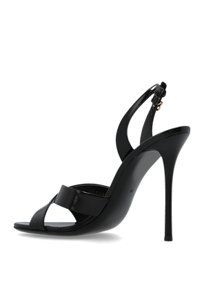 Dolce & Gabbana Leather Heeled Sandals