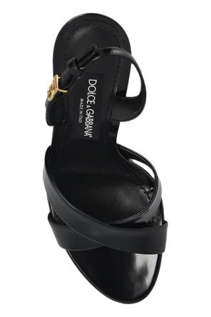 Dolce & Gabbana Leather Heeled Sandals