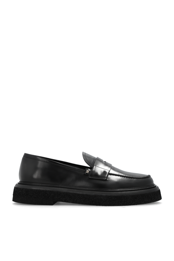 Max Mara Skórzane buty typu ‘loafers’