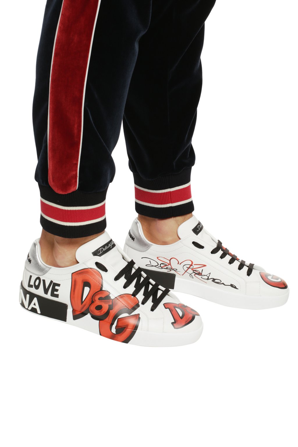 Dolce & Gabbana Printed sneakers | Men's Shoes | Vitkac