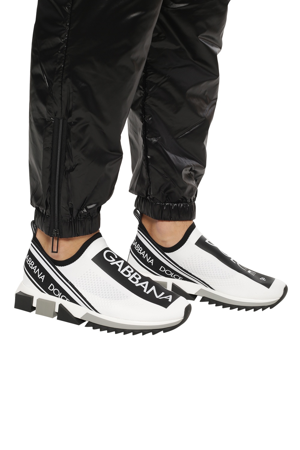 Dolce & Gabbana zip detail track pants ‘Sorrento’ sneakers