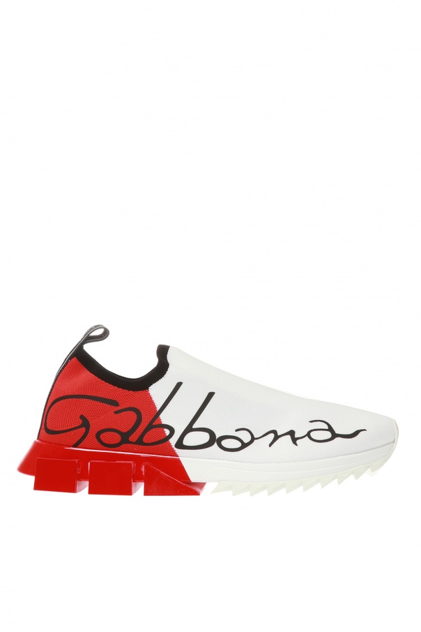 dolce and gabbana sorrento sneakers red