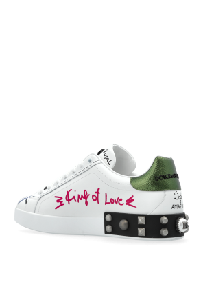 Dolce & Gabbana Buty sportowe `Portofino` z aplikacjami
