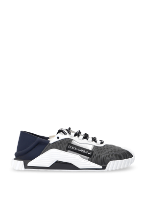 Logo-patched sneakers