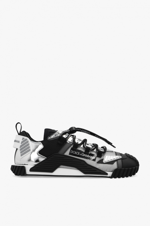 Dolce & Gabbana Printed Cotton Bermuda Shorts ‘NS1’ sneakers