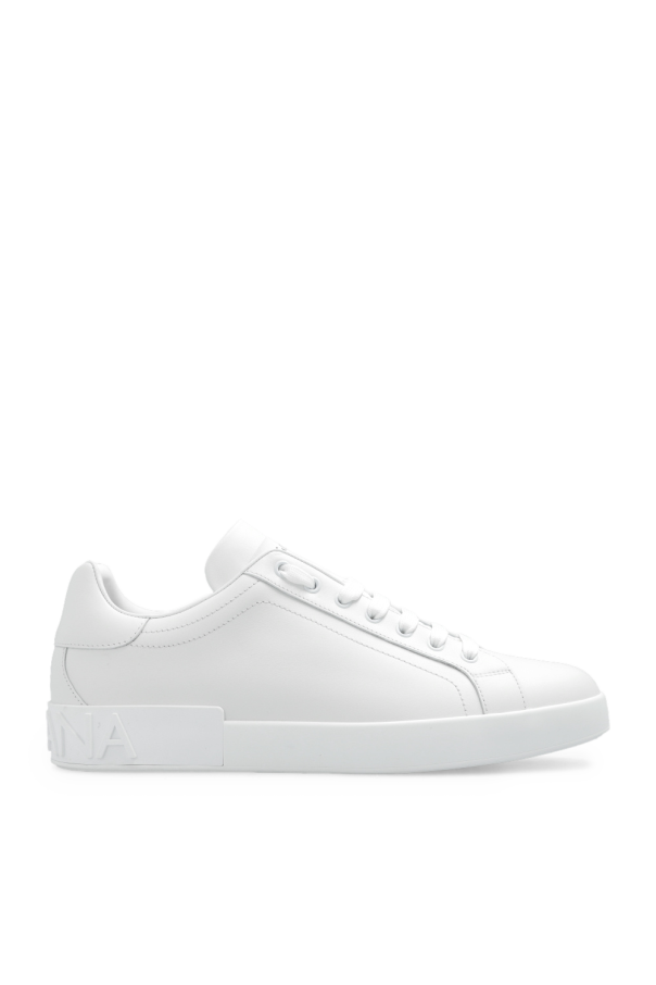 ‘Portofino’ leather sneakers od Dolce & Gabbana