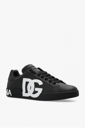 Dolce & Gabbana Kids floral print touch-strap sandals ‘Portofino’ sneakers