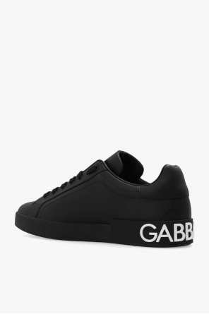 Dolce & Gabbana Kids floral print touch-strap sandals ‘Portofino’ sneakers