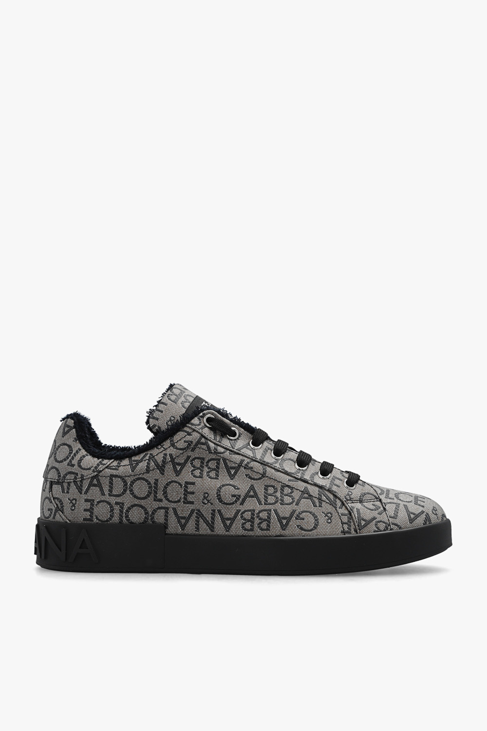 DOLCE & GABBANA SPODNIE SZTRUKSOWE ‘Portfofino’ sneakers