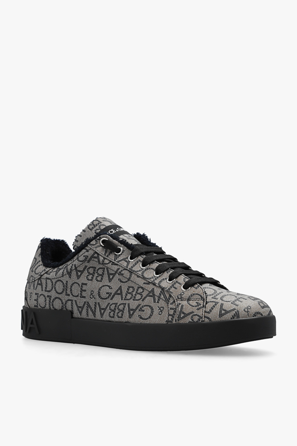 DOLCE & GABBANA SPODNIE SZTRUKSOWE ‘Portfofino’ sneakers