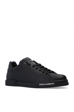 Dolce & Gabbana logo printed keyring cardholder ‘Portofino’ sneakers