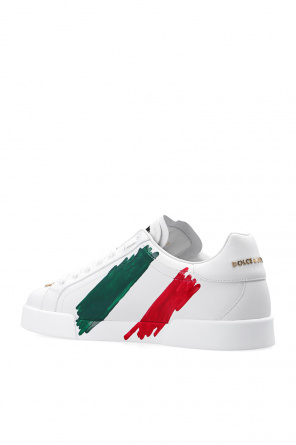 Dolce & Gabbana Platzteller aus Porzellan Rot ‘Portofino’ sneakers