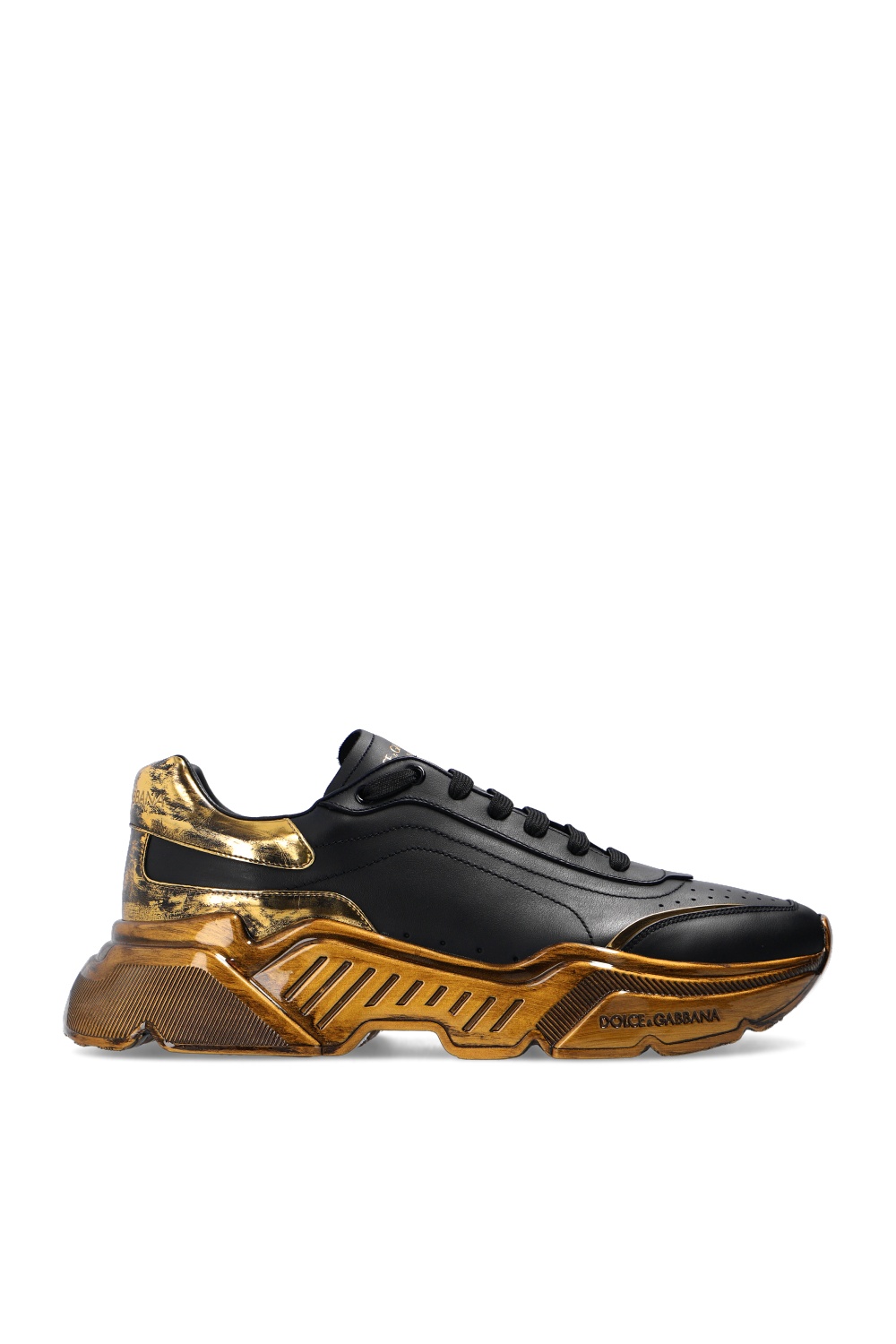 black and gold dolce and gabbana shoes