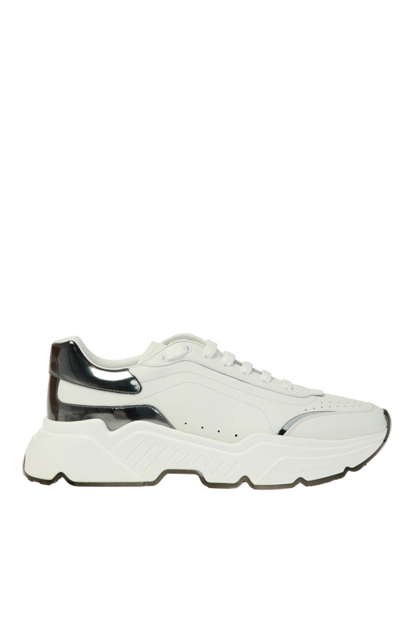 Dolce & Gabbana platform cross-strap sandals Logo sneakers