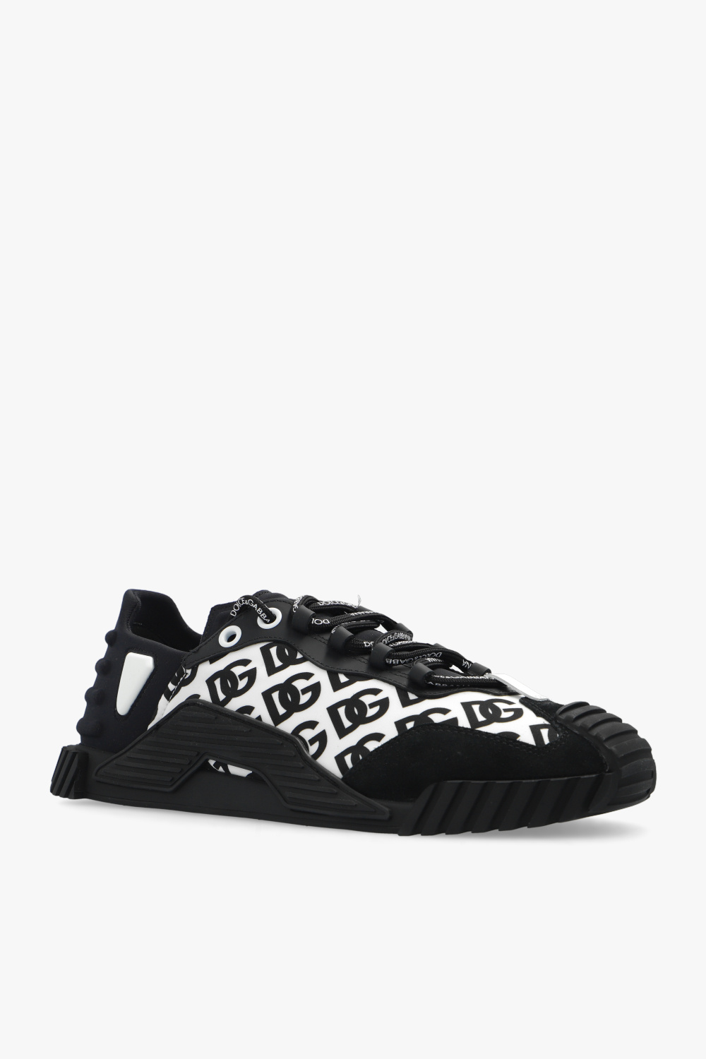 dolce cotton & Gabbana Monogrammed sneakers