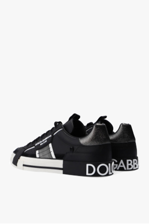 Dolce & Gabbana WOMEN SHIRTS SHORT SLEE Sneakers with logo
