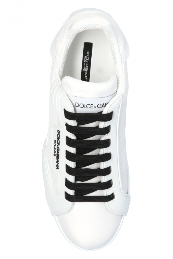 Sneakers with logo Dolce \u0026 Gabbana - Vitkac GB