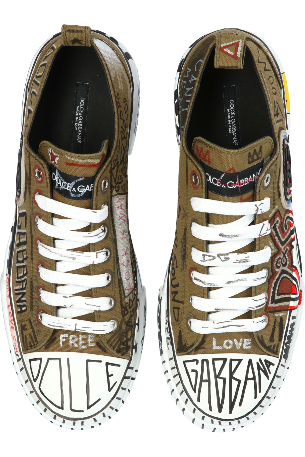 Туфлі bejewelled dolce gabbana ‘Portofino Light’ sneakers