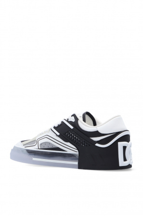 Dolce & Gabbana logo-print lace-up sneakers Bianco ‘Custom 2.Zero’ sneakers