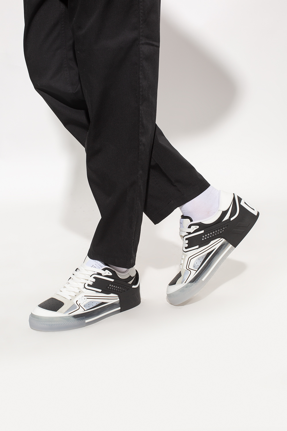 Dolce & Gabbana Pack Of Two Slips ‘Custom 2.Zero’ sneakers