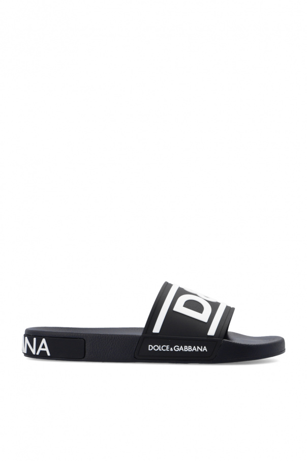 Dolce & Gabbana classic loafers Rubber slides with logo