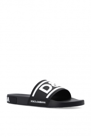 Dolce & Gabbana classic loafers Rubber slides with logo