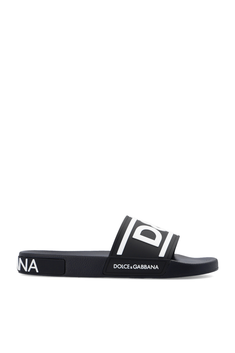 Dolce & Gabbana Rubber slides with logo