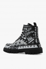 Dolce & Gabbana BLACK Leather combat boots